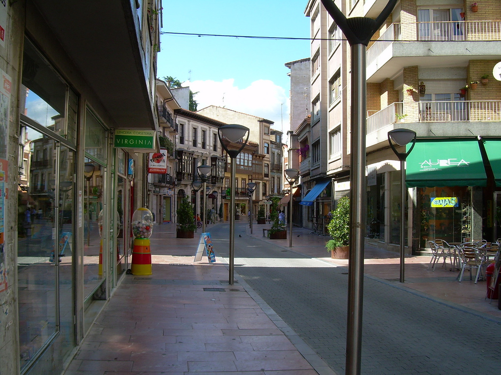 Pedestrian street in Grado